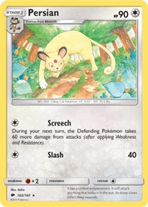 Sun and Moon Burning Shadows card 102
