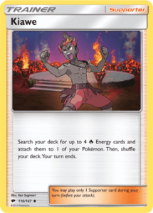 Sun and Moon Burning Shadows card 116