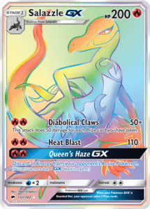 Sun and Moon Burning Shadows card 151