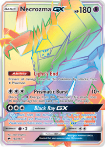 Sun and Moon Burning Shadows card 153