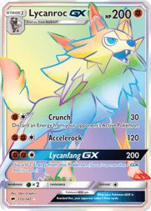 Sun and Moon Burning Shadows card 155
