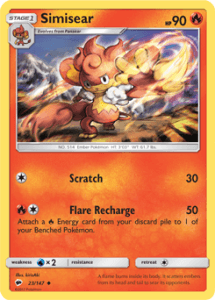 Sun and Moon Burning Shadows card 23