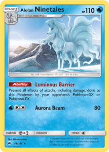 Sun and Moon Burning Shadows card 28