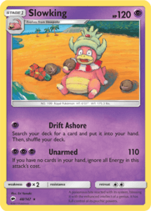 Sun and Moon Burning Shadows card 48