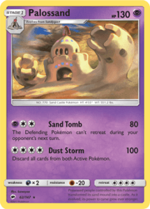 Sun and Moon Burning Shadows card 62