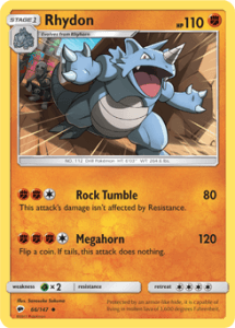 Sun and Moon Burning Shadows card 66
