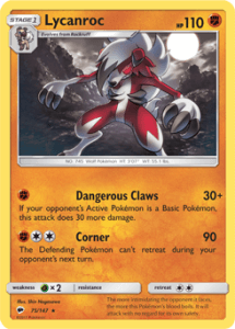 Sun and Moon Burning Shadows card 75