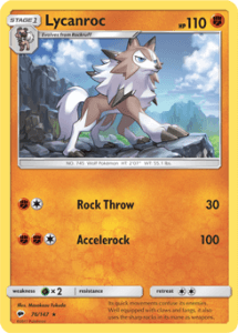 Sun and Moon Burning Shadows card 76