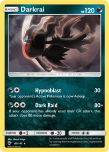 Sun and Moon Burning Shadows card 87