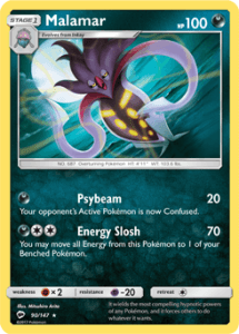 Sun and Moon Burning Shadows card 90