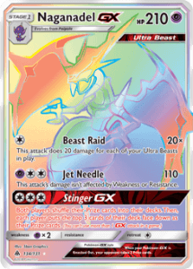 Sun and Moon Forbidden Light card 134