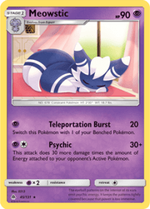 Sun and Moon Forbidden Light card 45