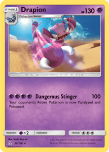 Sun and Moon Ultra Prism card 55