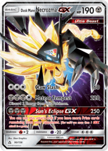 Sun and Moon Ultra Prism card 90