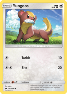 Sun and Moon card 109
