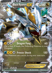 Black and White Legendary Treasures card 100