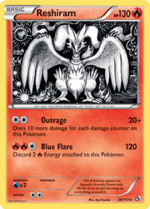 Black and White Legendary Treasures card 28