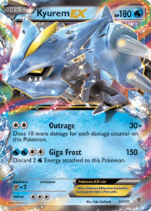 Black and White Plasma Blast card 30
