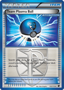 Black and White Plasma Freeze card 105