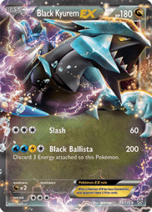 Black and White Plasma Storm card 95