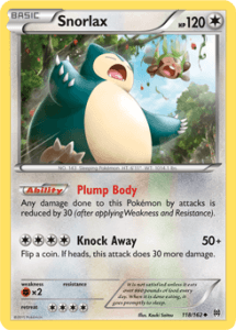 XY BREAKthrough card 118