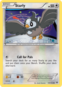 XY BREAKthrough card 125