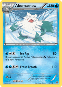 XY BREAKthrough card 40