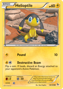 XY Flashfire card 36