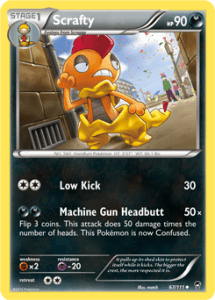 XY Furious Fists card 67