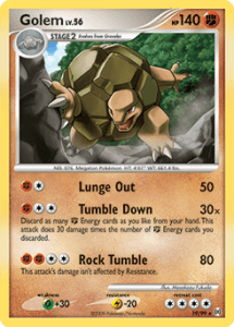 Platinum Arceus card 19