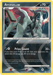 Platinum Arceus card AR1