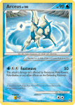 Platinum Arceus card AR4