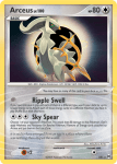 Platinum Arceus card AR5