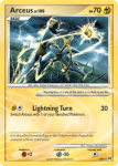 Platinum Arceus card AR6
