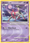 Platinum Arceus card AR7