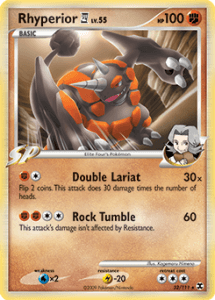 Platinum Rising Rivals set card 32