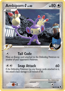Platinum Rising Rivals set card 56