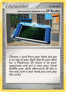 Platinum Rising Rivals set card 96