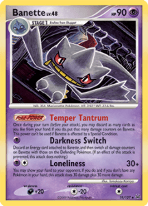 Platinum set card 19