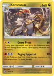 Sun and Moon Dragon Majesty card 54