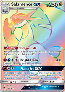 Sun and Moon Dragon Majesty card 73