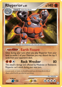 Diamond and Pearl card 12