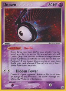 EX Unseen Forces card T