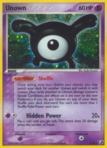 EX Unseen Forces card X