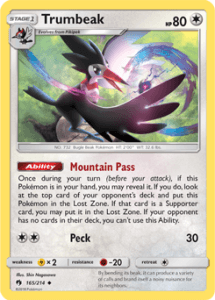 Sun Moon Lost Thunder card 165