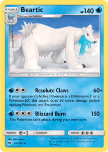 Sun Moon Lost Thunder card 62