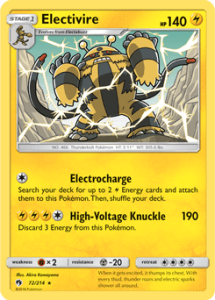 Sun Moon Lost Thunder card 72