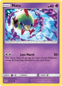 Sun Moon Lost Thunder card 87