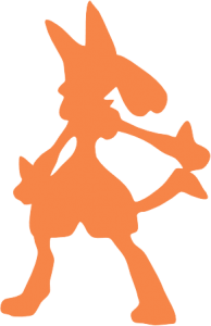 Pokemon Diamond and Pearl Trainer Kit Lucario set symbol