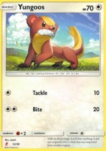 Pokemon Sun and Moon Trainer Kit Lycanroc Deck card 12